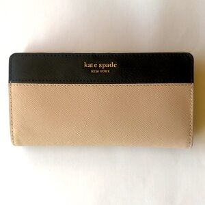 Kate Spade Large, Slim Bifold Wallet
